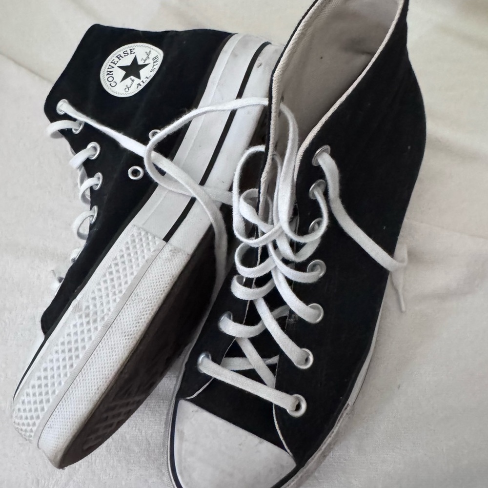 Converse Classic Black and White High-Tops